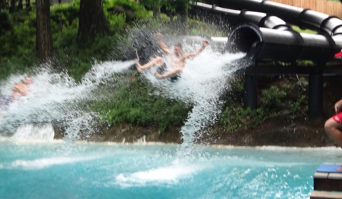 Cannonball Falls, Mountain Creek Water Park, New Jersey