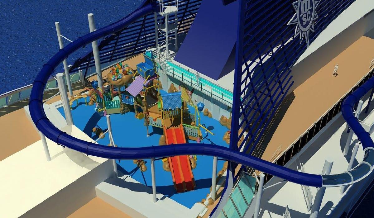 Aqua Park, Vertigo MSC Preziosa, MSC Cruises