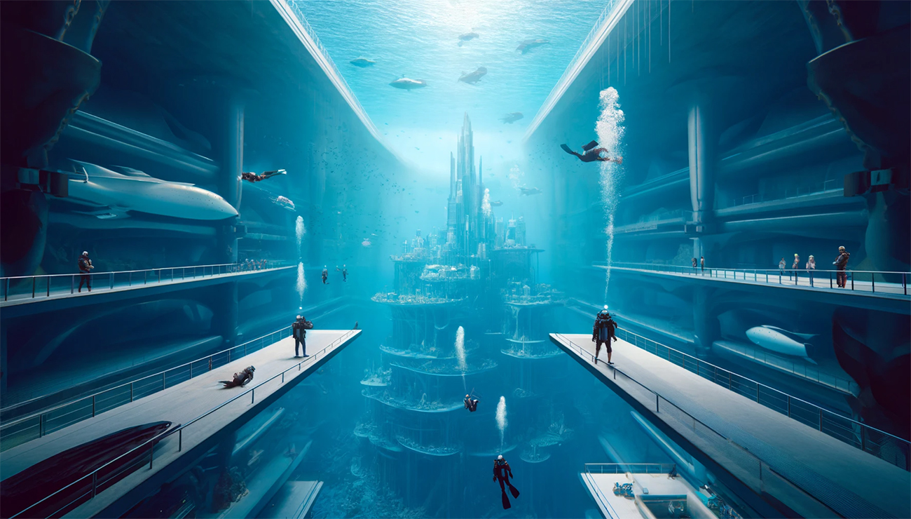 Inside The World's Deepest Swimming Pool