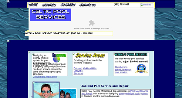Celtic Pool Service - Pool Repair Service Oakland CA