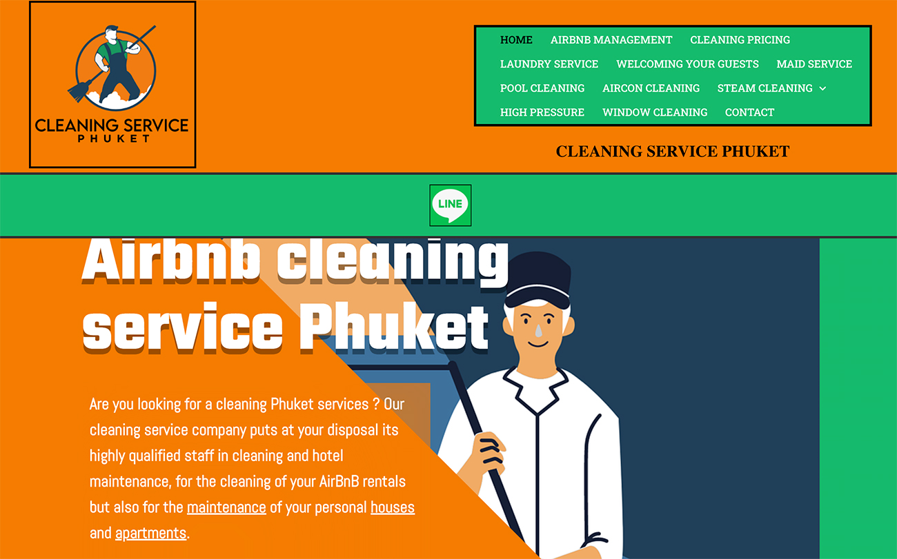 Cleaning phuket