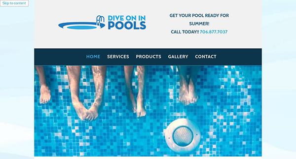 Dive On In Pools