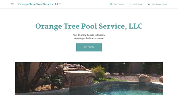 Orange Tree Pool Service